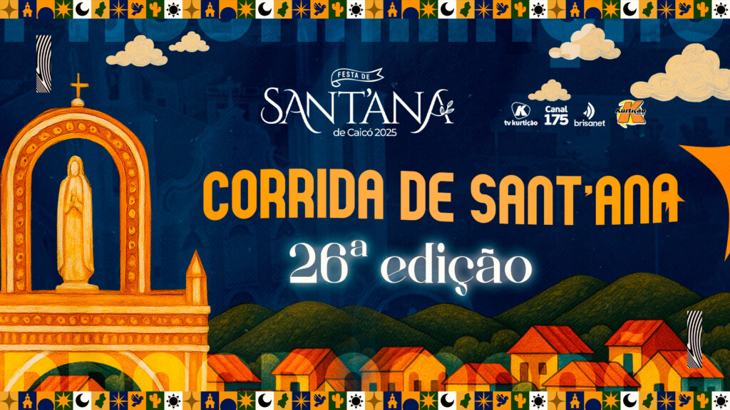 Corrida de Sant’Ana 2025 acontece no dia 20 de julho e abre o domingo com emoção e esporte