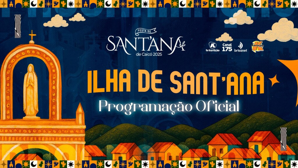 Ilha de Sant’Ana será palco de grandes shows durante a Festa 2025 Ilha de Sant’Ana será palco de grandes shows durante a Festa 2025