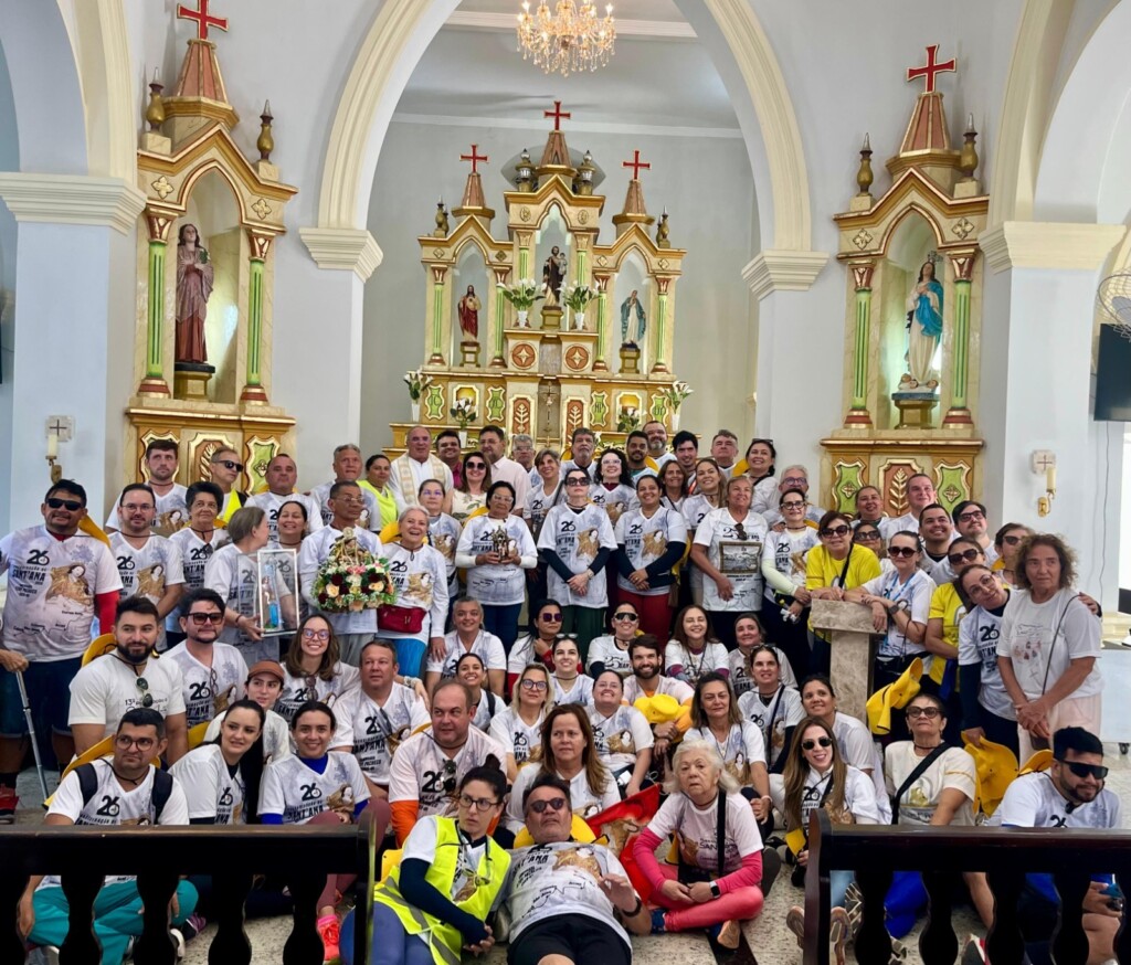 PEREGRINOS DE SANT’ANA: Cidade de São José do Seridó-RN vivencia a fé e emoção com a passagem da Caravana Ilton Pacheco