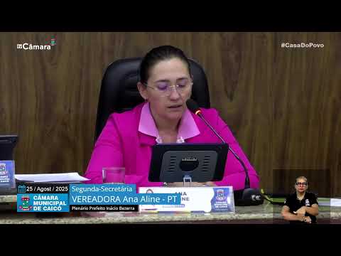49ª  Sessão Ordinária – Câmara de Vereadores de Caicó – 25/08/2025