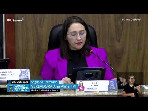 66ª  Sessão Ordinária – Câmara de Vereadores de Caicó – 22/10/2025