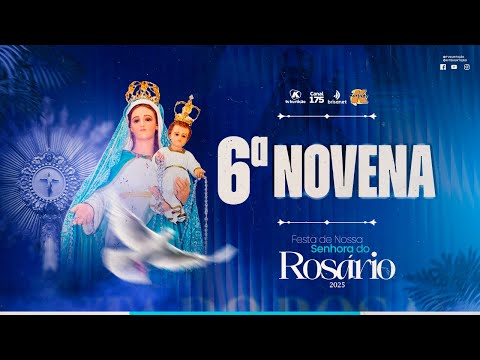 6ª NOVENA | Festa do Rosário – 22.10.2025 às 19h