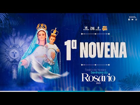 1ª NOVENA | Festa do Rosário – 17.10.2025