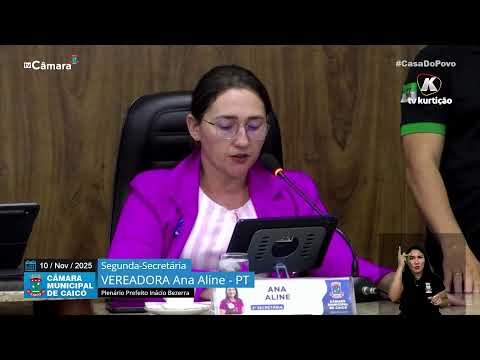 69ª Sessão Ordinária – Câmara de Vereadores de Caicó – 10/11/2025 69ª Sessão Ordinária – Câmara de Vereadores de Caicó – 10/11/2025
