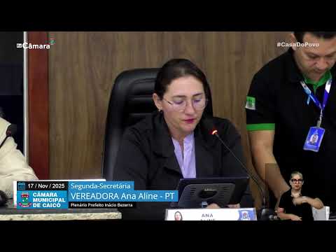 71ª  Sessão Ordinária – Câmara de Vereadores de Caicó – 17/11/2025