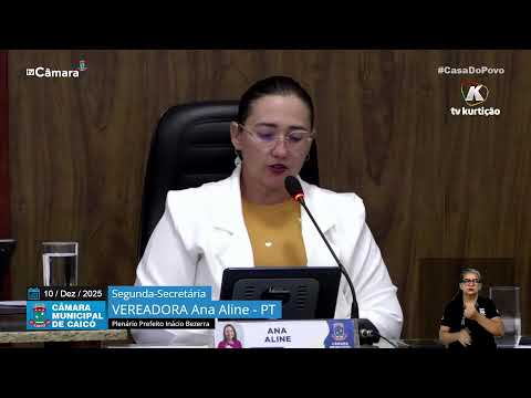 78ª  Sessão Ordinária – Câmara de Vereadores de Caicó – 10/12/2025