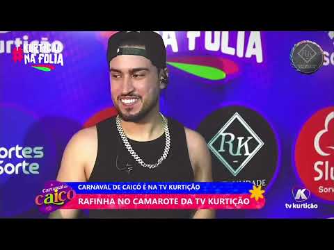 🎤 RAFINHA NO CAMAROTE! O CANTOR DO TREME-TREME INVADIU A TV KURTIÇÃO!