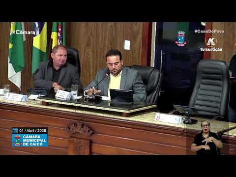 15ª  Sessão Ordinária – Câmara de Vereadores de Caicó – 01/04/2026