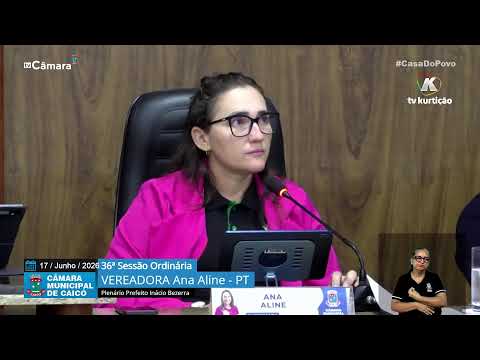 35ª  Sessão Ordinária – Câmara de Vereadores de Caicó – 17/06/2026