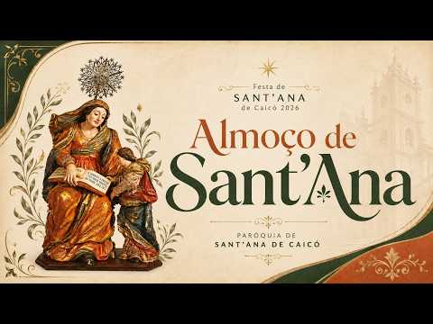 🔴 ALMOÇO DE SANT’ANA 2026 AO VIVO | Tradição, Fé e Emoção em Caicó-RN 🔴 ALMOÇO DE SANT’ANA 2026 AO VIVO | Tradição, Fé e Emoção em Caicó-RN