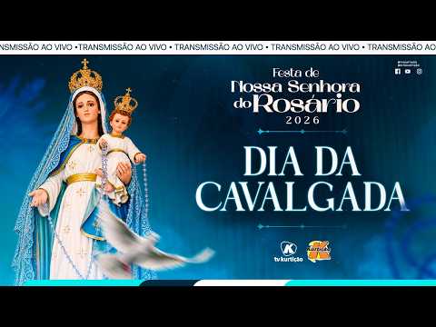 CAVALGADA E LEILÃO AO VIVO – Festa do Rosário 2026 (11/10)